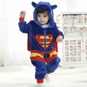 super cute onesie costume rompers for kids up to 2 years superman